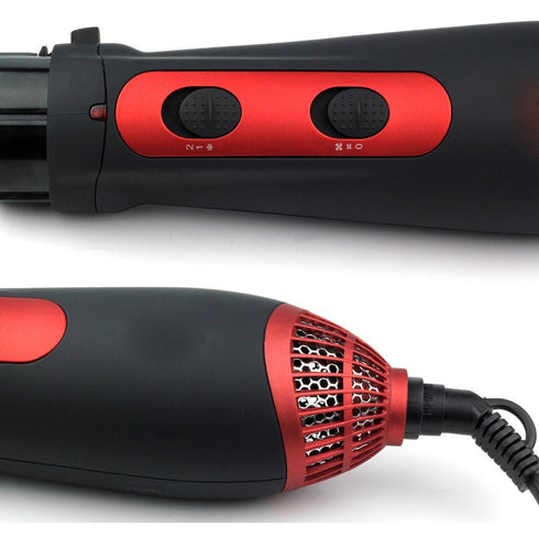 Hair Dryer Machine 3 In 1 Multifunction Hair Styling Tools Hairdryer Pro Hair Curler Straightener Dryer Comb Brush - ROUTINE FASHION